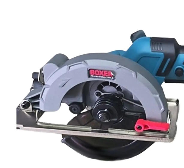 Аккумуляторная циркулярная пила BOXER SR-020 48V 5Ah с двумя аккумуляторами бесщеточным двигателем диском 125 мм и глубиной пропила 28 мм - изображение 4