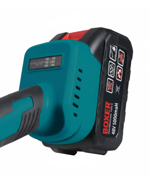 Аккумуляторная циркулярная пила BOXER SR-020 48V 5Ah с двумя аккумуляторами бесщеточным двигателем диском 125 мм и глубиной пропила 28 мм - изображение 8
