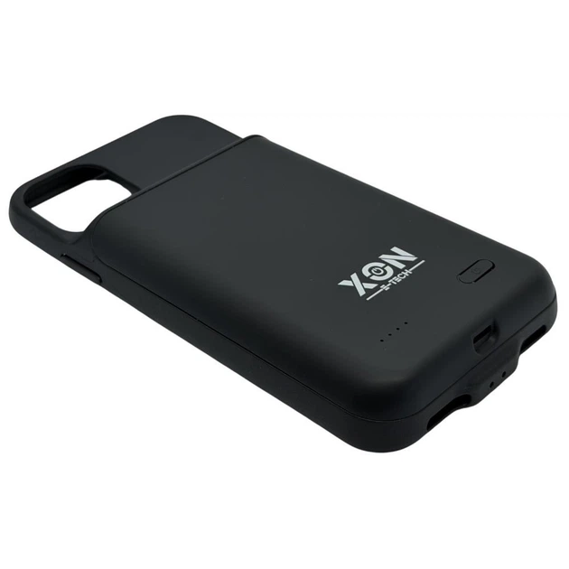 Батарея-чехол XON PowerCase для iPhone 11 5000 mAh Черный (PCBS1111162B 2063) - изображение 4