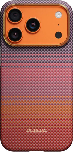 Etui plecki Pitaka Edge Case California Dream 02 do Apple iPhone 17 Pro Sunset (0741654369524) - Zdjęcie 2 Etui plecki Pitaka Edge Case California Dream 02 do Apple iPhone 17 Pro Sunset (0741654369524) - obraz 2