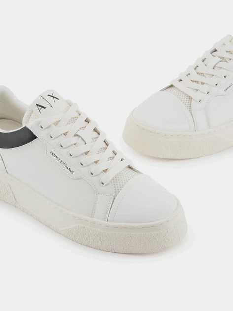Кросівки повсякденні Armani Exchange 9067797 Білий 42 OV327 - зображення 6