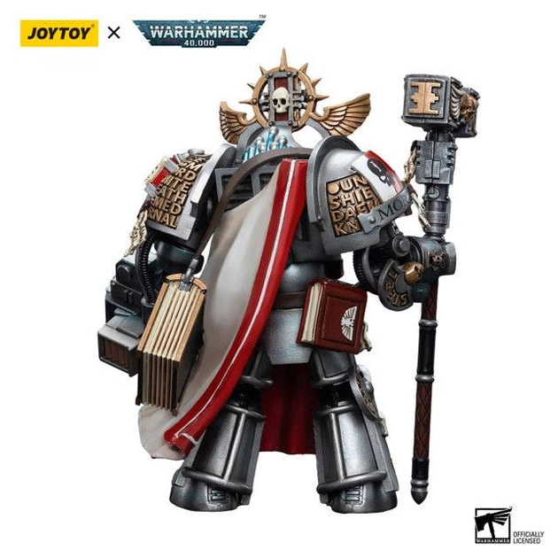 Фігурка warhammer40k JoyToy Grey Knights Grand Master Voldus 1/18 - изображение 3