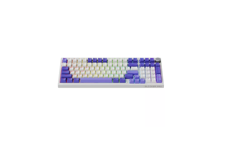Бездротова клавіатура Proove Gaming Slicker Pro (Ukraine Layout) white - Фото 3 Бездротова клавіатура Proove Gaming Slicker Pro (Ukraine Layout) white - зображення 3