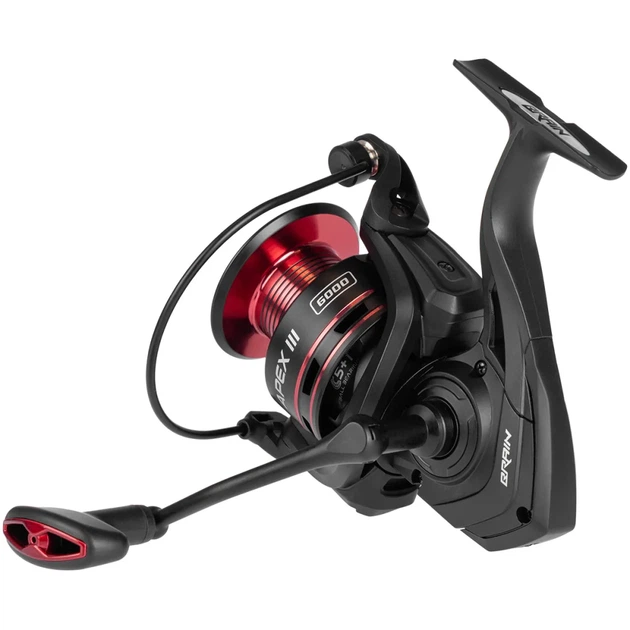 Катушка Brain Apex III Feeder 6000 5+1BB 4.9:1 Black - Фото 2 Катушка Brain Apex III Feeder 6000 5+1BB 4.9:1 Black - изображение 2