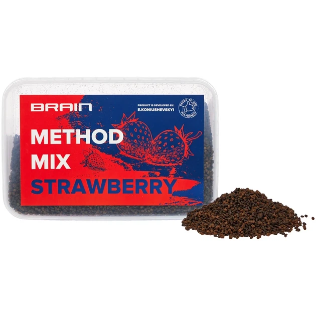 Метод Микс Brain Strawberry (клубника) 400g - Фото 1 Метод Микс Brain Strawberry (клубника) 400g - изображение 1