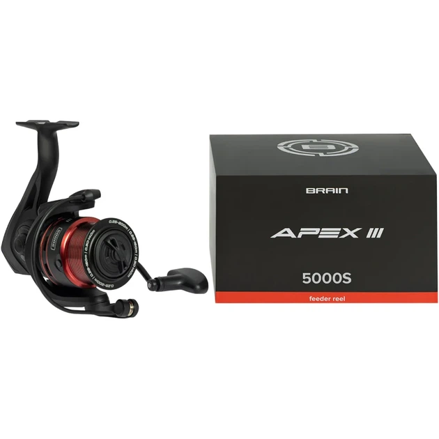 Котушка Brain Apex III Feeder 5000S 5+1BB 4.9:1 - Фото 6 Котушка Brain Apex III Feeder 5000S 5+1BB 4.9:1 - зображення 6