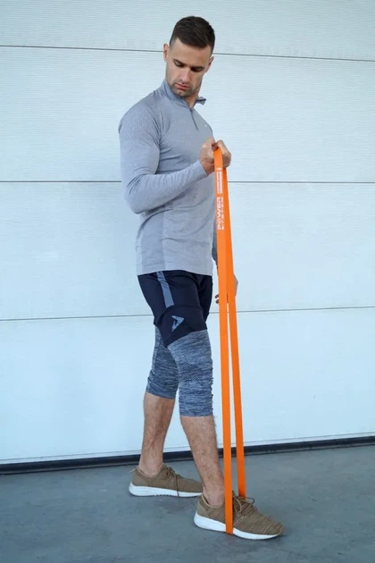 Еспандер-петля (гумка для фітнесу та кроссфіту) Power System PS-4052 CrossFit Level 2 Orange (опір 10-35 кг) (PP_PS-4052_Orange) - зображення 10