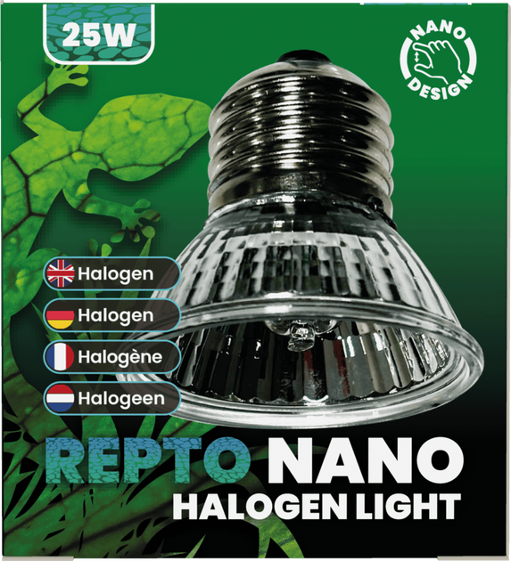 Галогенна нано лампа для рептилій REPTO NANO HALOGEN LIGHT 25 WATT (R3100085) - Фото 3 Галогенна нано лампа для рептилій REPTO NANO HALOGEN LIGHT 25 WATT (R3100085) - изображение 3