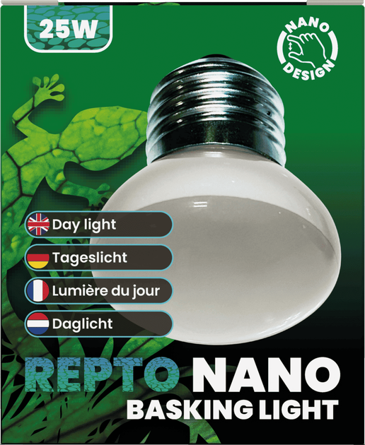 REPTO NANO BASKING LIGHT 25 WATT (R3100077) нано лампа для рептилій - изображение 2