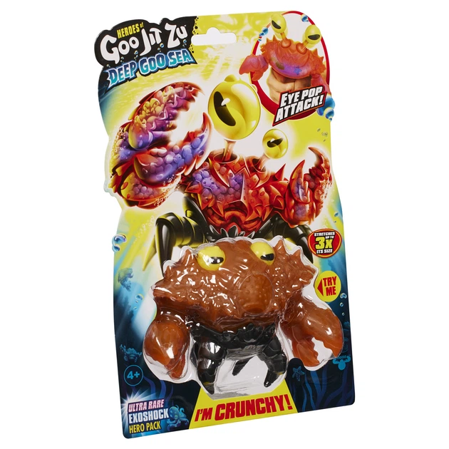 Рідкісна фігурка Екзошок GooJitZu / Heroes of Goo Jit Zu Deep Goo Sea Ultra Rare Exoshock - изображение 3