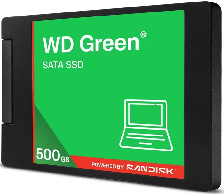 SSD диск SanDisk WD Green 500GB 2.5" SATAIII (WDS500G5G0A) - изображение 2