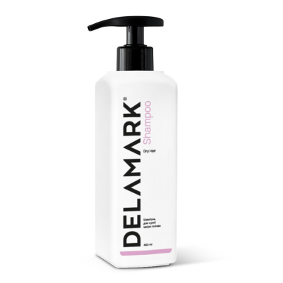 Шампунь DeLaMark для сухого волосся, 400 мл - изображение 5