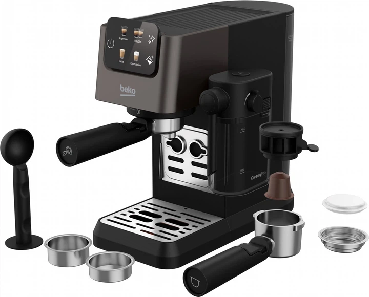 Кофеварка рожковая Beko CEP5464DX Nespresso - изображение 3