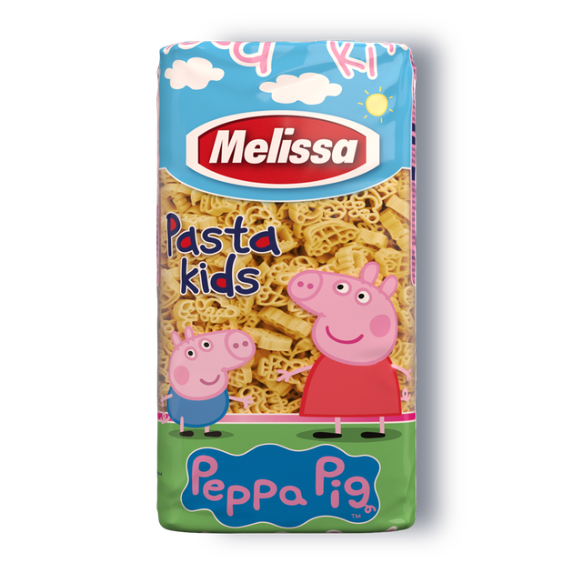 Макарони дитячі Граємо з Свинка Пеппа Melissa 500г(5201193203536) - Фото 1 Макарони дитячі Граємо з Свинка Пеппа Melissa 500г(5201193203536) - изображение 1