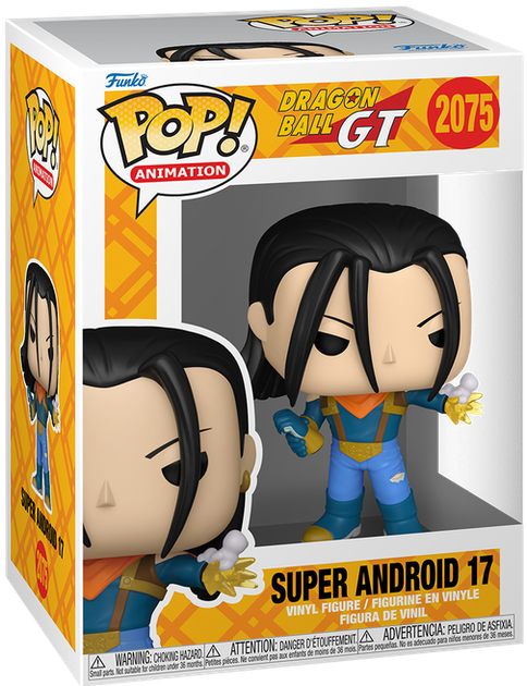 Фигурка Funko Pop! Animation: Dragon Ball — #2075 Супер Андроид 17 (Super Android 17) - Фото 1 Фигурка Funko Pop! Animation: Dragon Ball — #2075 Супер Андроид 17 (Super Android 17) - изображение 1