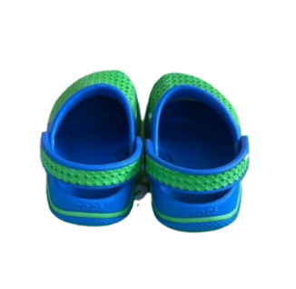 Дитячі крокси для хлопчика Crocs Crosmesh Clog Blue/Green (25-26, синій) - Фото 2 Дитячі крокси для хлопчика Crocs Crosmesh Clog Blue/Green (25-26, синій) - изображение 2