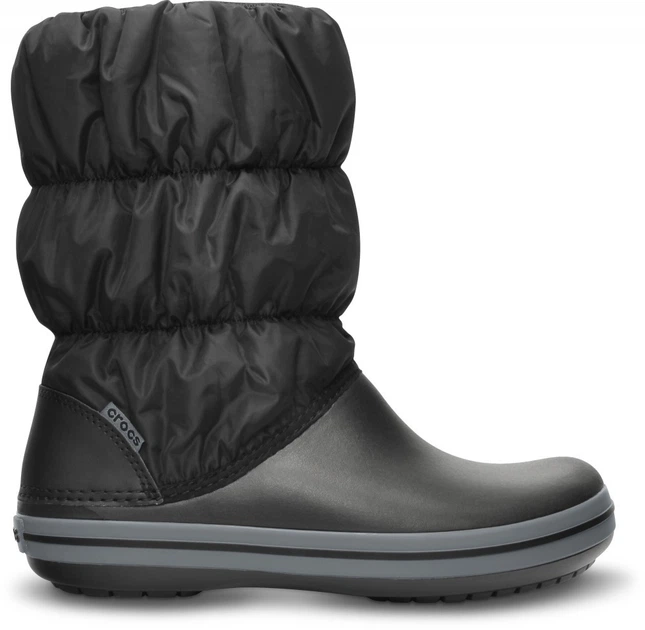Дитячі крокси чоботи для хлопчика Crocs Winter Puff Boot Black (37-38, чорний) - Фото 3 Дитячі крокси чоботи для хлопчика Crocs Winter Puff Boot Black (37-38, чорний) - изображение 3