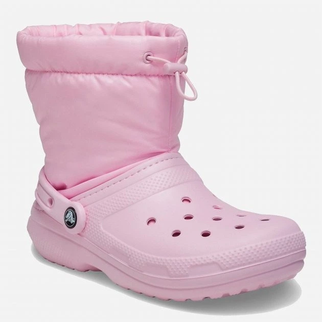 Жіночі крокси чоботи Crocs Classic Lined Neo Puff Boot Pink (38-39, рожевий) - Фото 2 Жіночі крокси чоботи Crocs Classic Lined Neo Puff Boot Pink (38-39, рожевий) - изображение 2