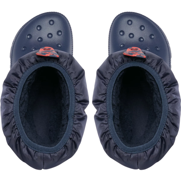 Дитячі крокси чоботи для хлопчика Crocs Neo Puff Boot Navy (19-20, синій) - изображение 4