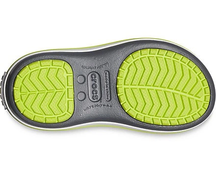Дитячі крокси чоботи для хлопчика Crocs Crocband Winter Boot Grey/Green (24-25, сірий) - Фото 5 Дитячі крокси чоботи для хлопчика Crocs Crocband Winter Boot Grey/Green (24-25, сірий) - изображение 5