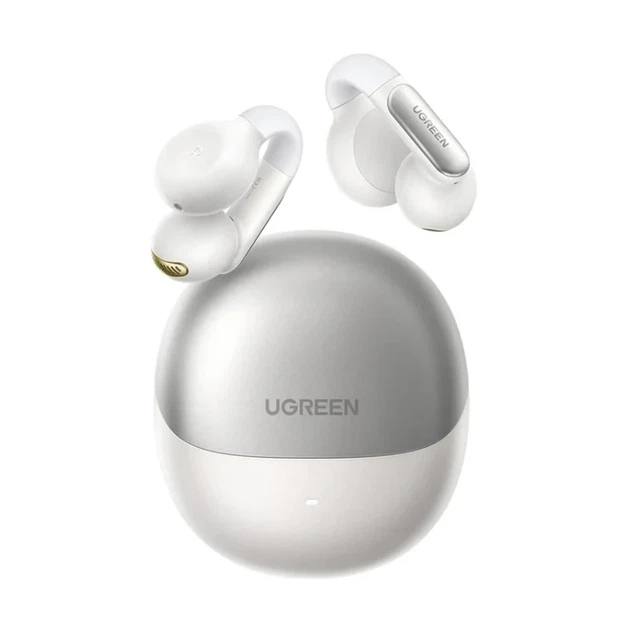 Беспроводные наушники TWS UGREEN WS210 HiTune S5 Bluetooth 5.4 с активным шумоподавлением IPX5 Белый - Фото 1 Беспроводные наушники TWS UGREEN WS210 HiTune S5 Bluetooth 5.4 с активным шумоподавлением IPX5 Белый - изображение 1