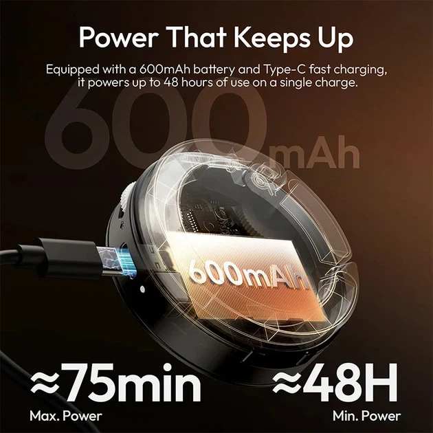 Відеосвітло Ulanzi ML05 LED магнітне чорне 2500-9000K CRI 96+ - зображення 11