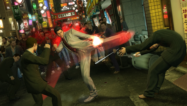Гра Nintendo Switch 2 Yakuza Kiwami Російські Субтитри Б/У - зображення 4