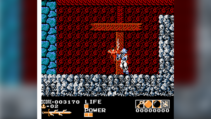 Игра Nintendo NES Demon Sword USA Английская Версия Только Картридж Б/У - изображение 4
