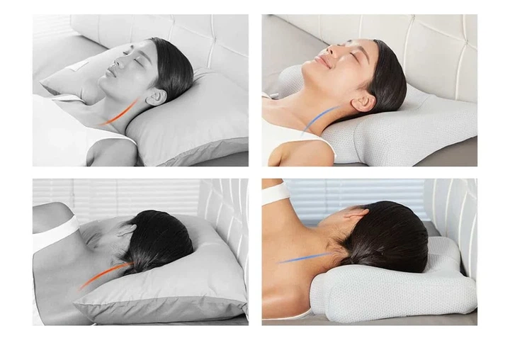 Массажная подушка LERAVAN Neck pillow вибромассажная ткань + пластик серый - Фото 8 Массажная подушка LERAVAN Neck pillow вибромассажная ткань + пластик серый - изображение 8