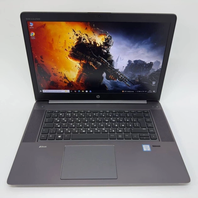 Мобільна робоча станція HP ZBook Studio G3 / 15.6" (1920x1080) IPS / Intel Core i7-6820HQ (4 (8) ядра по 2.7 - 3.6 GHz) / 16 GB DDR4 / 512 GB SSD / nVidia Quadro M1000M, 4 GB GDDR5, 128-bit / WebCam б/в - зображення 3