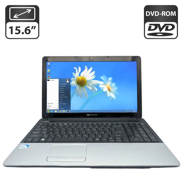 Ноутбук Packard Bell EasyNote TE11HC / 15.6" (1366x768) TN / Intel Pentium B960 (2 ядра по 2.2 GHz) / 8 GB DDR3 / 500 GB HDD / Intel HD Graphics / WebCam / DVD-ROM б/в - Фото 1 Ноутбук Packard Bell EasyNote TE11HC / 15.6" (1366x768) TN / Intel Pentium B960 (2 ядра по 2.2 GHz) / 8 GB DDR3 / 500 GB HDD / Intel HD Graphics / WebCam / DVD-ROM б/в - зображення 1