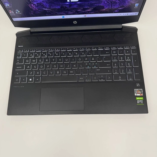 Игровой ноутбук Б-класс HP Pavilion Gaming 15-ec2829no / 15.6" (1920x1080) IPS / AMD Ryzen 5 5600H (6 (12) ядер по 3.3 - 4.2 GHz) / 16 GB DDR4 / 512 GB SSD / nVidia GeForce RTX 3050, 4 GB GDDR6, 128-bit / WebCam б/у - Фото 3 Игровой ноутбук Б-класс HP Pavilion Gaming 15-ec2829no / 15.6" (1920x1080) IPS / AMD Ryzen 5 5600H (6 (12) ядер по 3.3 - 4.2 GHz) / 16 GB DDR4 / 512 GB SSD / nVidia GeForce RTX 3050, 4 GB GDDR6, 128-bit / WebCam б/у - изображение 3