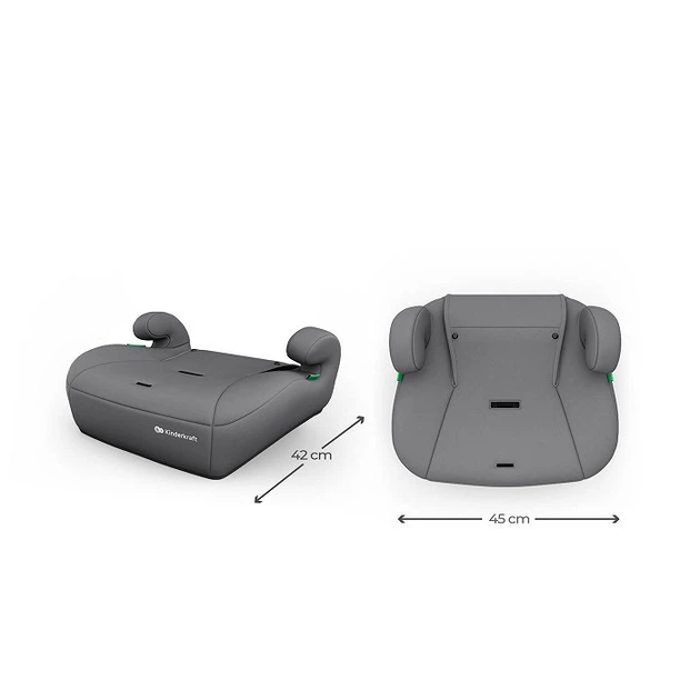 Дитяче автокрісло Kinderkraft Comfort Up 2 Plus i-Size, Grey (KCCOUP02GRYPL00) - зображення 9