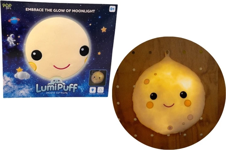 Poduszka świecąca Mentor LumiPuff Księżyc (6976488048022) - obraz 2