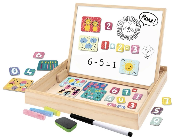 Stolowa sztaluga magnetyczna 3 w 1 AS Happi Hobbi Magnetic Tabletop Easel (1029-64086) (5203068640866) - obraz 2