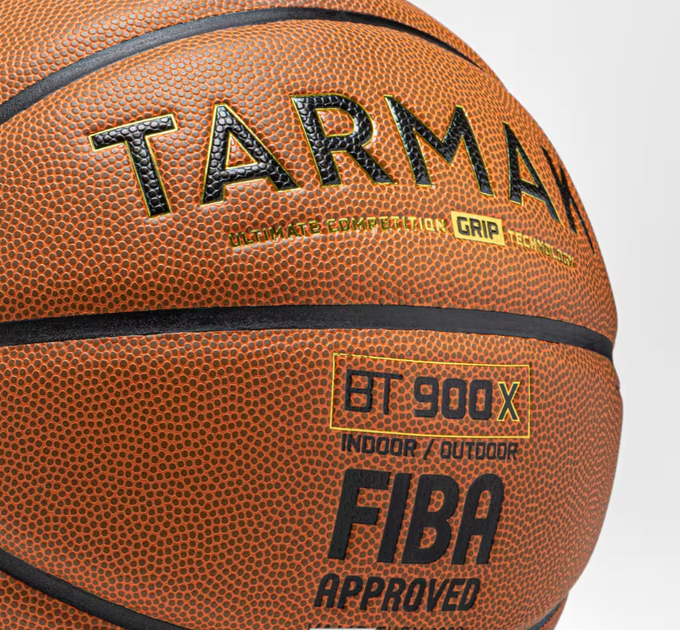 Баскетбольный Мяч TARMAK BT900 Touch №7 Оранжевый Хорошее Качество Отскока - Фото 3 Баскетбольный Мяч TARMAK BT900 Touch №7 Оранжевый Хорошее Качество Отскока - изображение 3