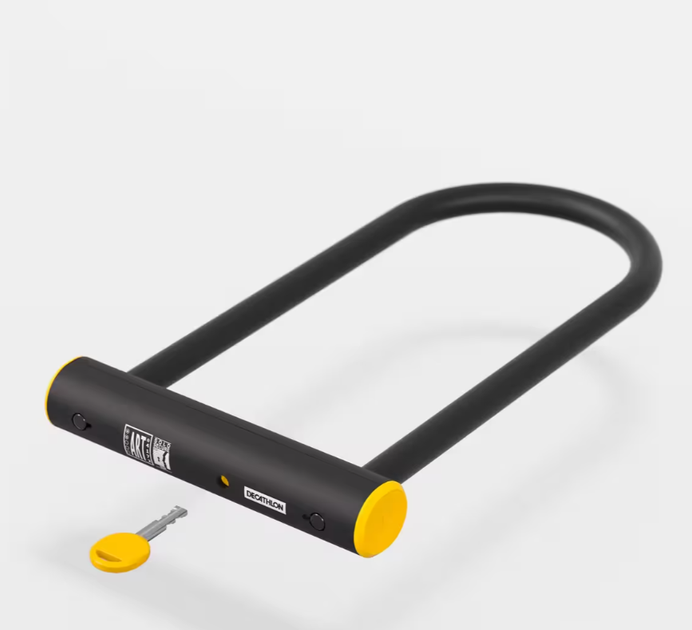 Велосипедный Замок D-Образный (Велозамок) ELOPS U-LOCK D 920 L ART3 Длина 23,7 см Оценка Безопасности 9 Черный - Фото 4 Велосипедный Замок D-Образный (Велозамок) ELOPS U-LOCK D 920 L ART3 Длина 23,7 см Оценка Безопасности 9 Черный - изображение 4