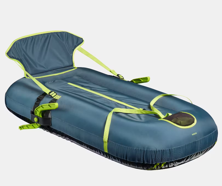 Надувные Санки Тюбинг с Тормозом Wedze Pumpslide 120 х 60 х 46 см с Чехлом Синий - Фото 2 Надувные Санки Тюбинг с Тормозом Wedze Pumpslide 120 х 60 х 46 см с Чехлом Синий - изображение 2