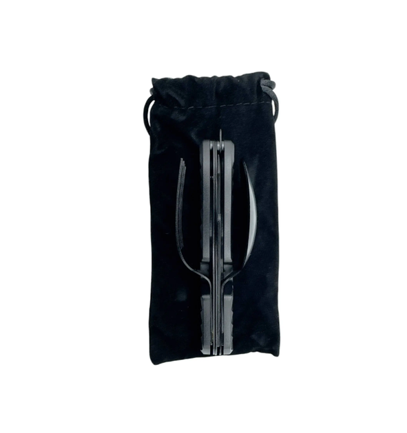 Мультитул JB Tacticals Tourist Essentials 4 в 1 Туристический Комплект Черный - изображение 7