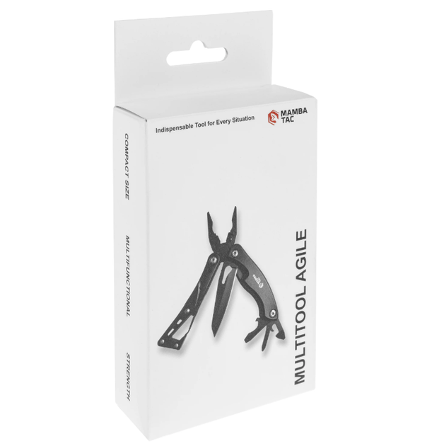 Мультитул Mamba Tac Axe Agile 10 в 1 Черный MBT-AGL - изображение 2