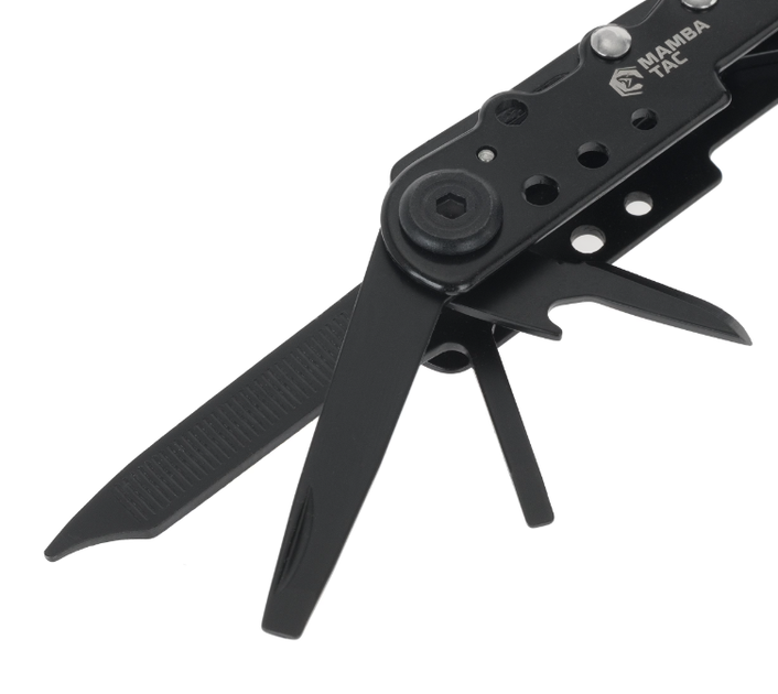 Мультитул Mamba Tac Axe Pivot 12 в 1 Черный MBT-PVT - изображение 6