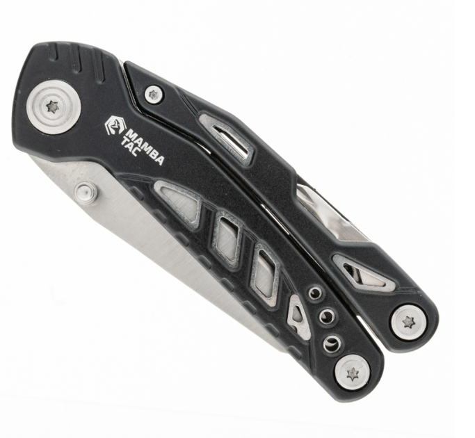 Мультитул Mamba Tac Axe Clever 11 в 1 Чорний MBT-CVR - Фото 7 Мультитул Mamba Tac Axe Clever 11 в 1 Чорний MBT-CVR - зображення 7