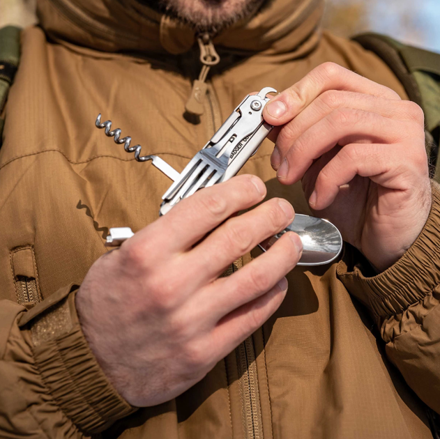 Мультитул Badger Outdoor Paw 6 Инструментов Серия BO-KFS-AS - изображение 7