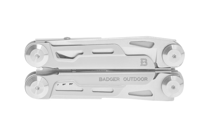 Мультитул Badger Outdoor Thorn Silver 14 Инструментов Серебристый BO-MT-S4 - изображение 3