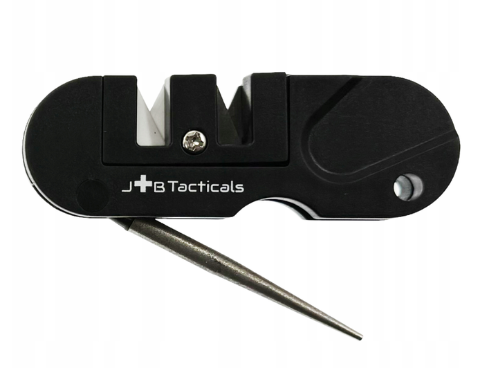 Профессиональное Мини Точило для Ножей 3в1 JB Tacticals Алмазный Стержень Керамический Камень JB-02 BLK - Фото 3 Профессиональное Мини Точило для Ножей 3в1 JB Tacticals Алмазный Стержень Керамический Камень JB-02 BLK - изображение 3