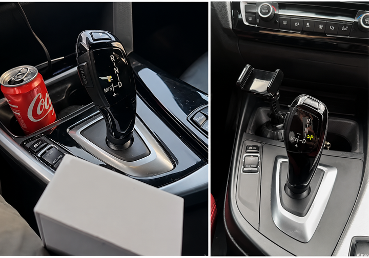 Ручка селектора АКПП BMW F20 F21 F22 F30 F32 F36 F10 F01 F25 F26 черный глянец - изображение 8