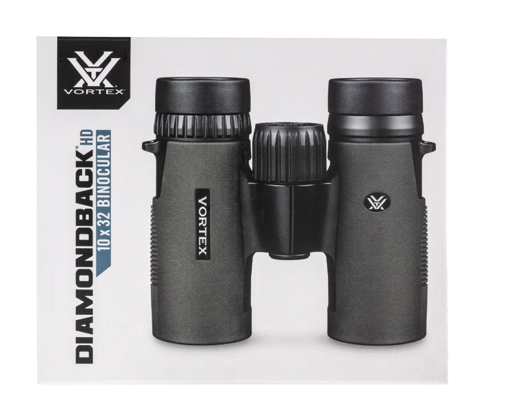 Бинокль Vortex Diamondback HD 10x32 Олива DB-213 - изображение 3