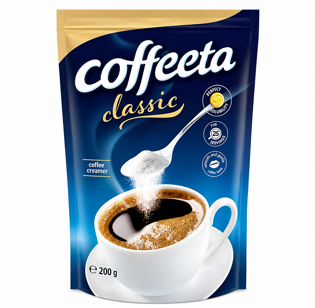 Вершки сухі Coffeeta Classic 200 г - Фото 1 Вершки сухі Coffeeta Classic 200 г - зображення 1