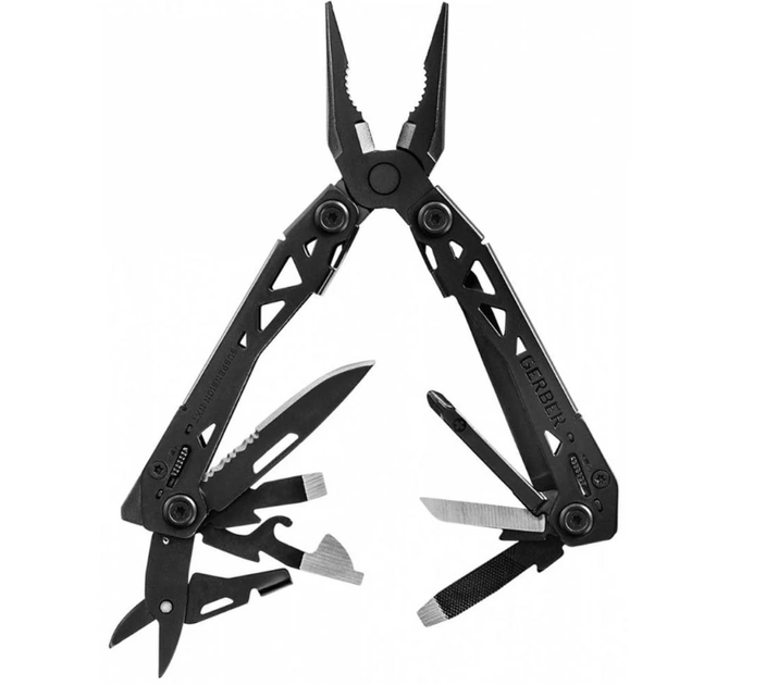 Мультитул Gerber Suspension NXT Black 15 Инструментов 30-001778 - Фото 1 Мультитул Gerber Suspension NXT Black 15 Инструментов 30-001778 - изображение 1
