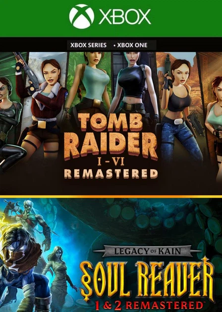 Ключ активации The Tomb Raider & Soul Reaver Remastered Bundle для Xbox One/Series S/X - Фото 1 Ключ активации The Tomb Raider & Soul Reaver Remastered Bundle для Xbox One/Series S/X - изображение 1